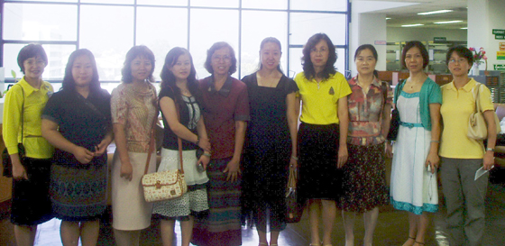 “ผู้บริหาร และพยาบาลจากโรงเรียนพยาบาลวิทยาลัยแพทย์คุณหมิงประเทศจีน”เข้าเยี่ยมชมศึกษาดูงานในวันอังคาร ที่ 17 ตุลาคม 2549 เวลา 10.00 น. – 12.00 น.