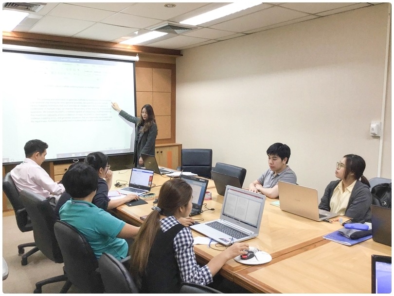 Databases or Programs Training in January 2019.