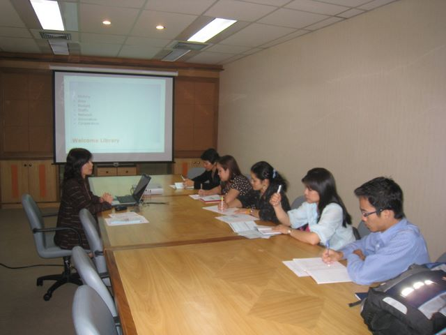 Library Orentation for Students in DoctoralNursing Programe,Faculty of Nursing.