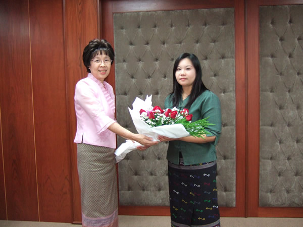 Congratulation to library staff, Ms.Somjet Intamafor her excellence working & is one of the best Faculty’ staffs.