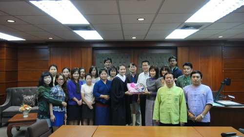 Congratulations to Ms.Kamonchanok Masaengta, a Services Librarian.