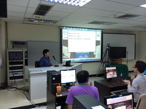 Turnitin Training for Academic Staffs of Faculty of Medicine, CMU.