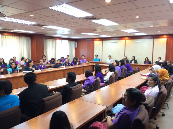 The Libraries of Praborommarajchanok Institute visits Medical Library, CMU.