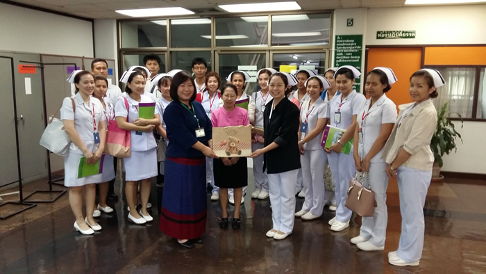 Nurses from hemodialysis unit visit Medical Libray,CMU.