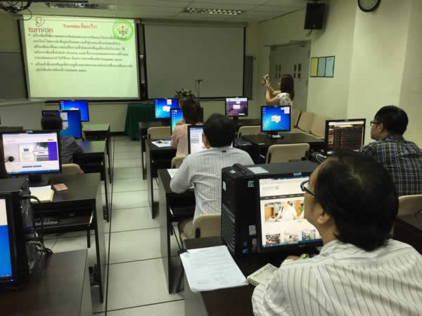 Turnitin Training to Graduate Students, Faculty of Medicine.