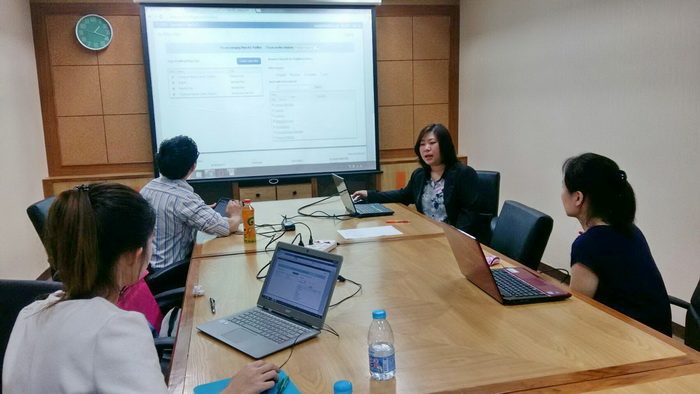 Databases or Programs Training in March 2016.