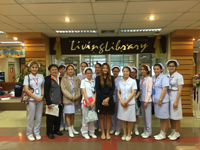 Nurses from hemodialysis unit visit Medical Libray,CMU in September 2016.