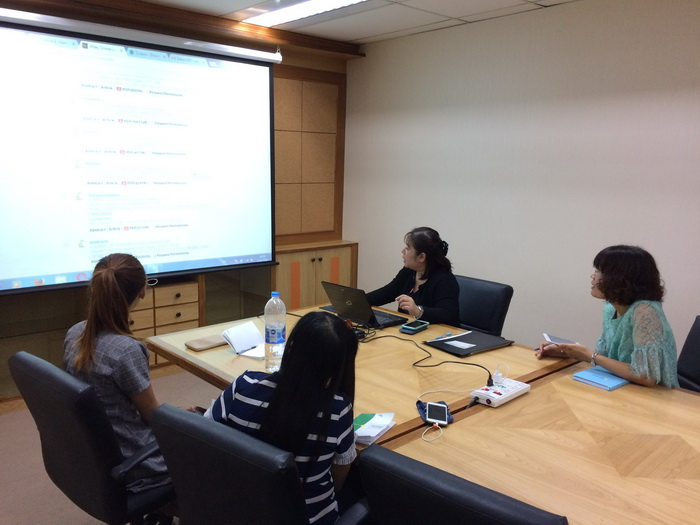 Databases or Programs Training in October 2016.