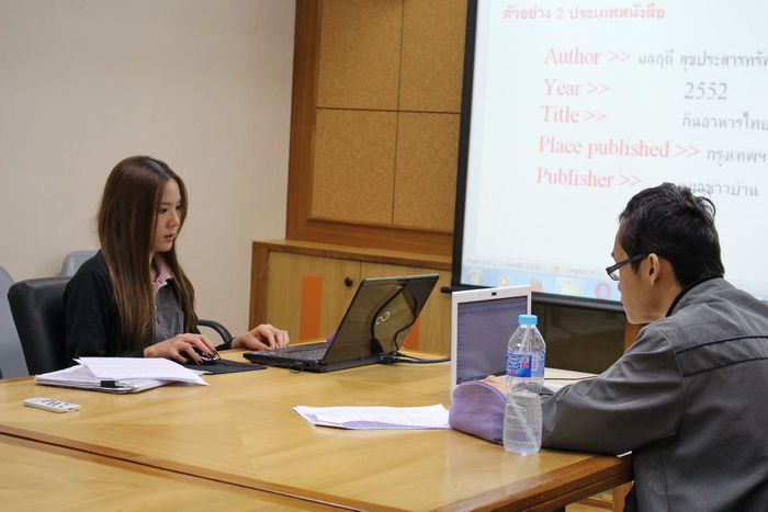 EndNote training for graduate student of Parasitology Dept. Faculty of Medicine, CMU.