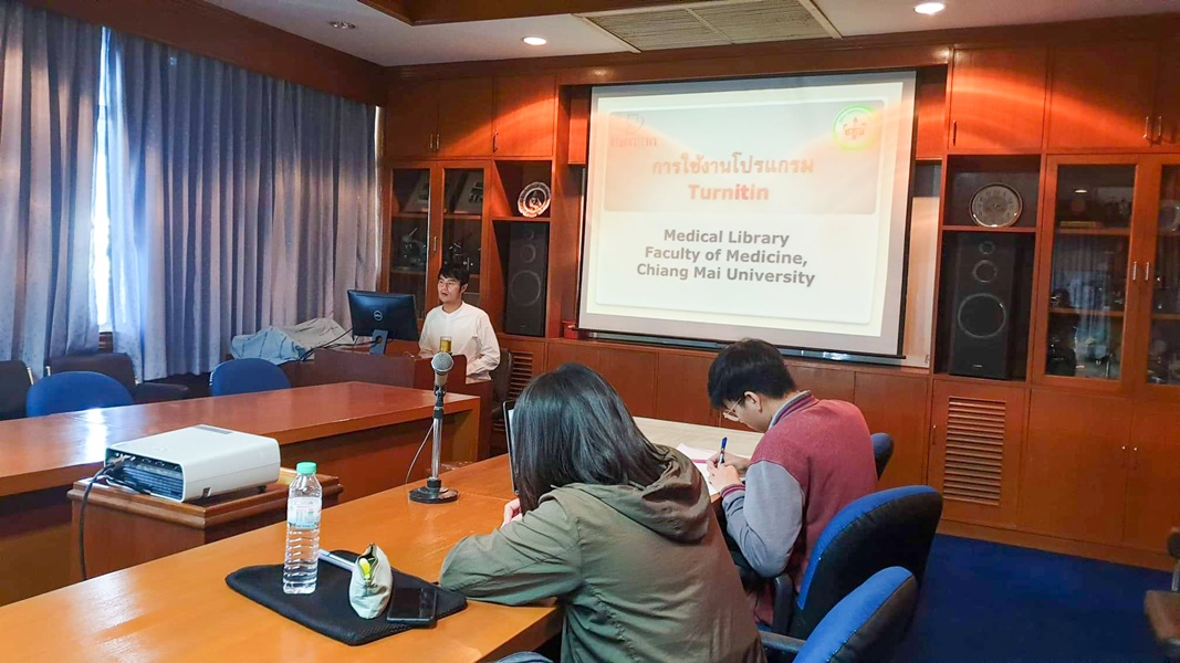 EndNote and Turnitin Training at Department of Parasitology.