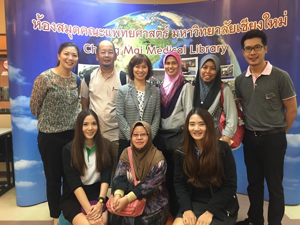 Medical Library in Malaysia and Brunei Darussalalam visited Medical Library, CMU.