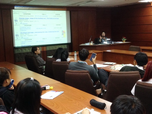 Information Literacy for Medical assistance studentson Friday 14 and 21 November 2014, 4.00-8.00 PM. Medical Library, CMU.