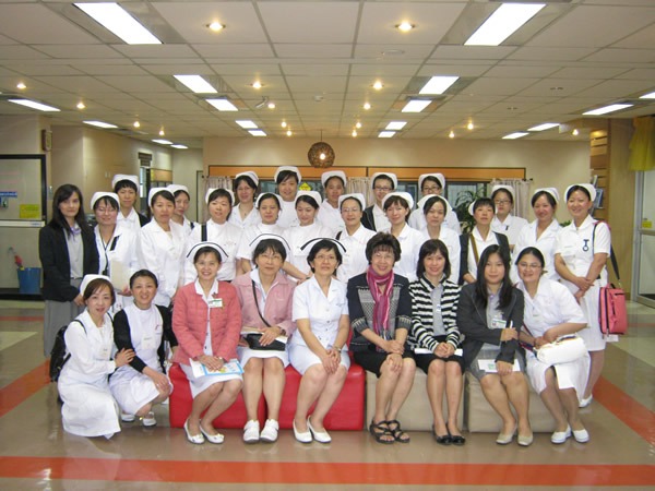 Visiting of nurses from Kunming University, Kunming, China.