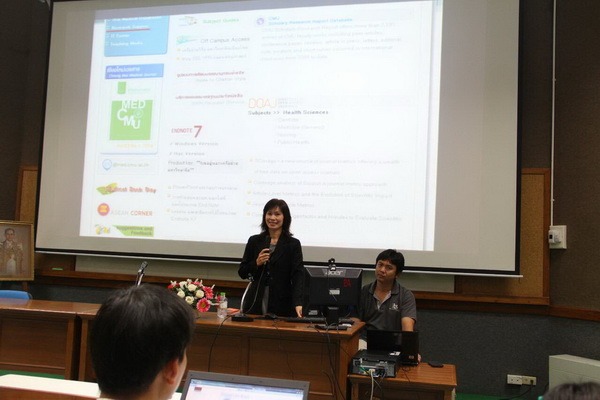 Databases Searching through Off Campus Access System,Lampang Hospital.